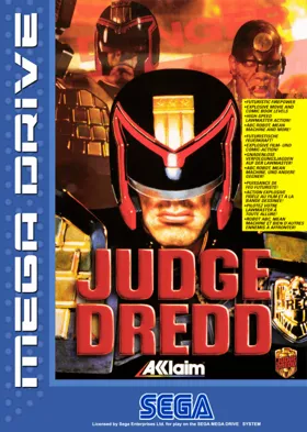 Judge Dredd (USA) (Beta) (Alt 1) box cover front